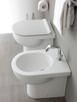 ASIENTO y TAPA INODORO QUICK FLAMINIA